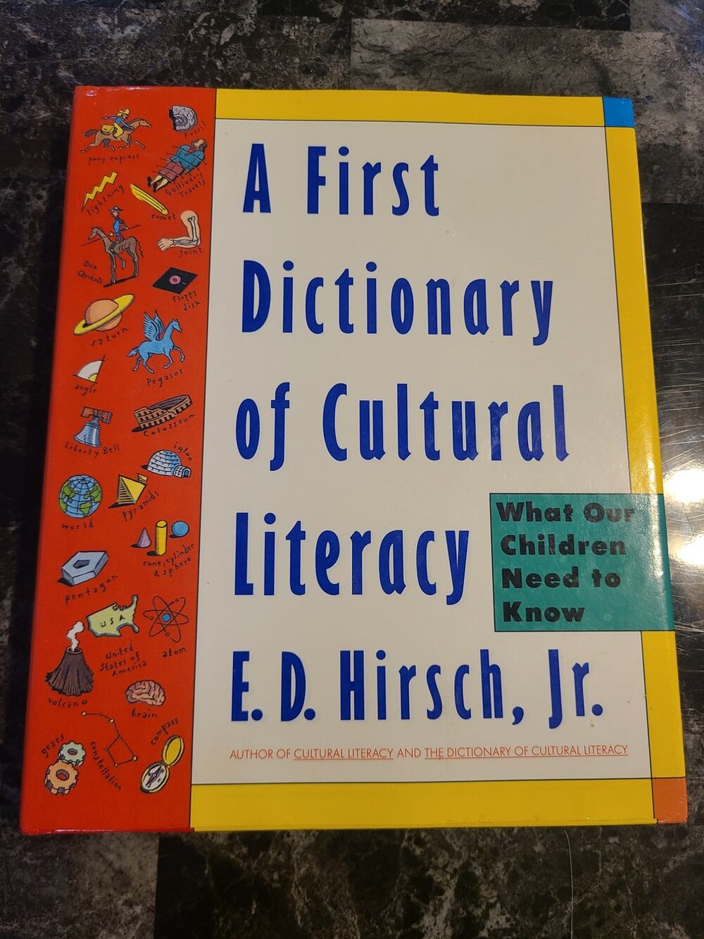 A first dictionary of cultural literacy hardcover book